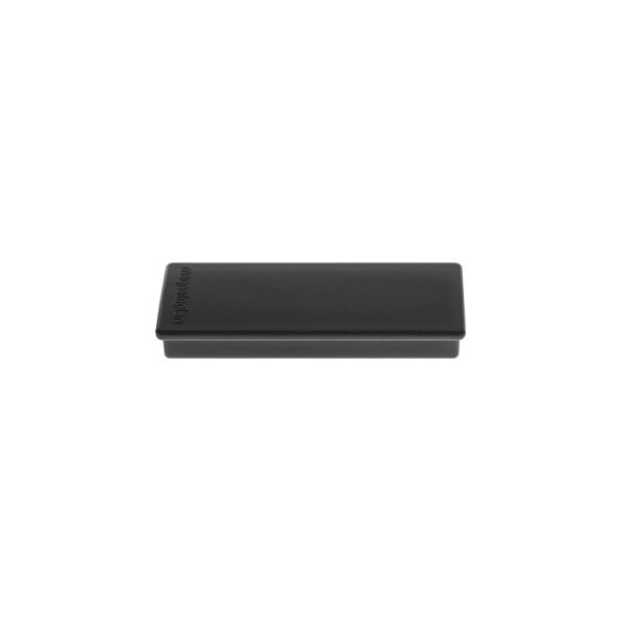 Magnetoplan Rechteckmagnet B55xT22xS8mm schwarz , VE: 10