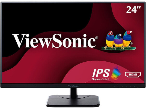 ViewSonic VA2456-MHD 24 Inch Frameless IPS 1080p Monitor with HDMI DisplayPort a