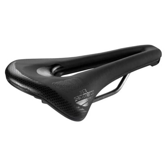 Удобное седло для велосипеда Selle San Marco Shortfit 2.0 Supercomfort Wide Racing открытой конструкции