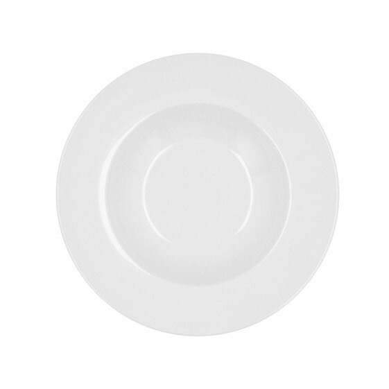 Глубокое блюдо Bidasoa Glacial Керамическое Белое (Ø 23,5 см) (Набор 6 шт)