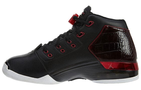 Jordan Air Jordan 17 Retro Chicago Bulls 高帮 复古篮球鞋 男款 黑红 / Кроссовки Jordan Air Jordan 832816-001