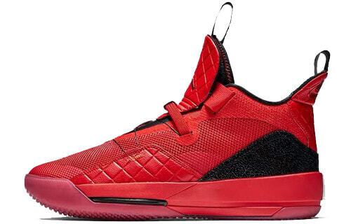 Air Jordan 33 University Red 耐磨高帮实战篮球鞋 大学红 / Баскетбольные кроссовки Air Jordan 33 University Red BV5072-600