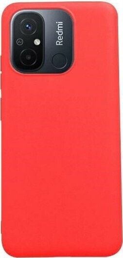 Beline Beline Etui Candy Xiaomi 12C czerwony/red