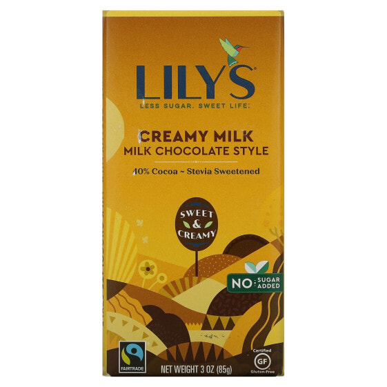 Шоколадные конфеты Lily's Sweets с молочным шоколадом и соленым карамелем, 40% какао, 80 г