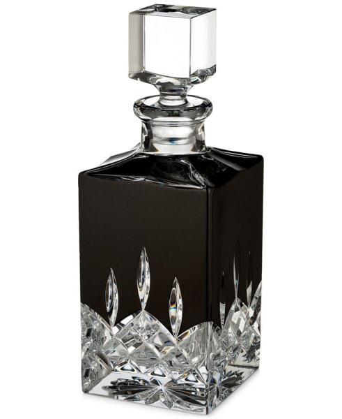 Lismore Black Square Decanter