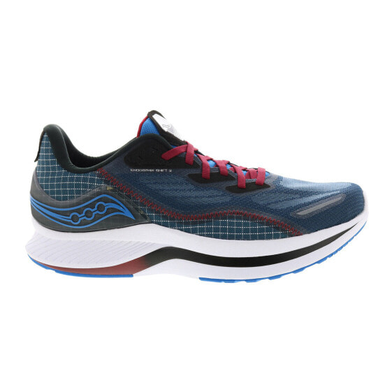 Saucony Endorphin Shift 2 S20689-30 Mens Blue Canvas Athletic Running Shoes