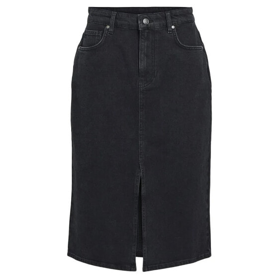 OBJECT Ellen Midi Denim Skirt