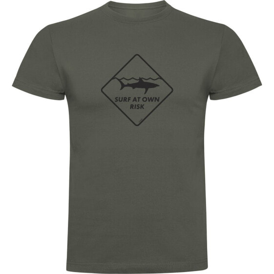 KRUSKIS Surf At Own Risk short sleeve T-shirt