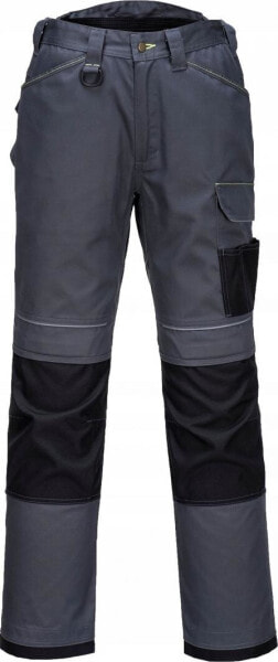 Unimet spodnie ochronne do pasa T601 szaro-czarne rozmiar 52 (BHP T601 52)