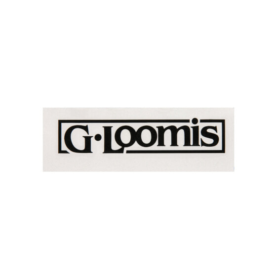 Наклейки G.LOOMIS BLOCK LOGO DECALS (GDECALSBK) для рыбалки