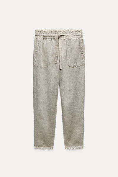 Zw collection pyjama-style joggers