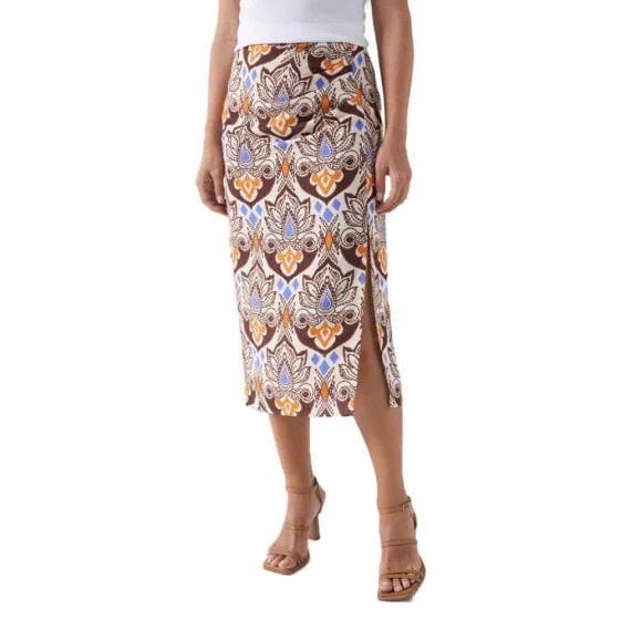 SALSA JEANS Printed Midi Midi Skirt