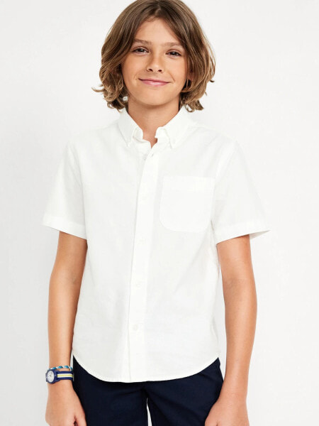 Short-Sleeve Oxford Shirt for Boys