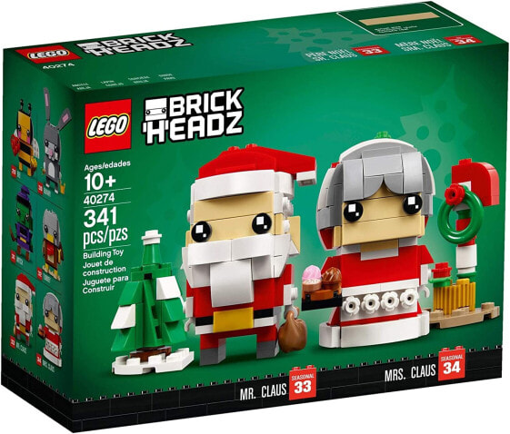 Игрушка LEGO BrickHeadz™ Santa Claus ID1234 для детей