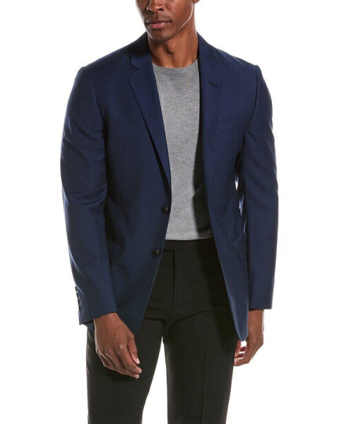 Armani Exchange Wool Blazer Men's Blue 36L