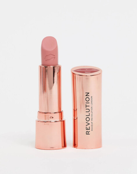 Revolution Satin Kiss Lipstick - Icon