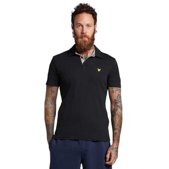 Поло для гольфа Lyle & Scott с коротким рукавом "Контур"