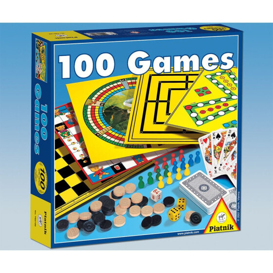 PIATNIK Board Game Set 100 Games In Lithuanian Lang doll