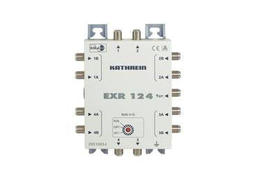 KATHREIN EXR 124 - 1x terrestrial + 8x Sat-IF - 4 outputs - 112 mm - 42 mm - 148 mm - 500 g