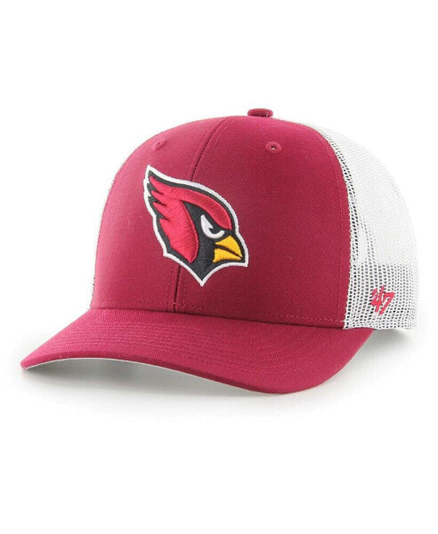 Men's Cardinal Arizona Cardinals Adjustable Trucker Hat