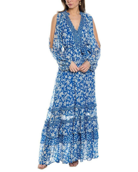 Ba&Sh Belted Maxi Dress Women's