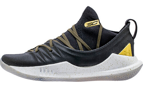 Кроссовки Under Armour Curry 5 Low Black Gold
