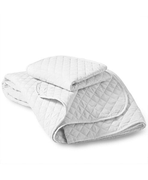 Одеяло с квадратным стежком Bare Home Ultra-Soft Twin/Twin XLong