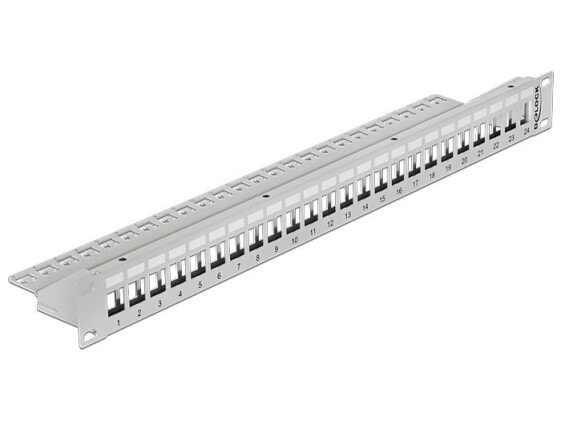 Delock 43302 - Grey - Rack mounting - 1U - 44 mm - 92 mm - 482 mm