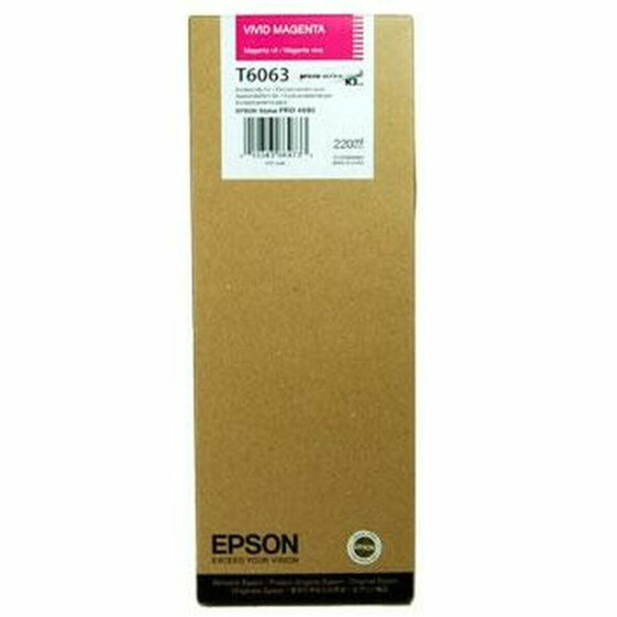 Картридж с оригинальными чернилами Epson C13T606300 Розовый