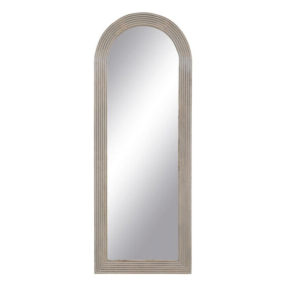 Зеркало вертикальное BB Home Длинное Белое Натуральное Стеклянное Древесина манго Деревянное MDF 64,8 x 3,8 x 172,7 см
