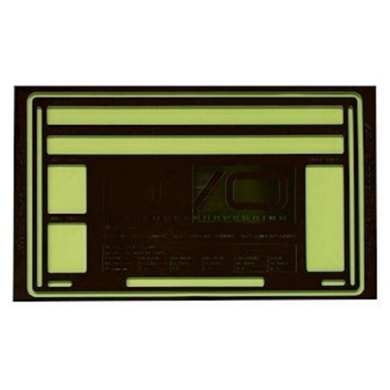 Рабочий коврик для столешницы DVO Black/Green - Инструмент