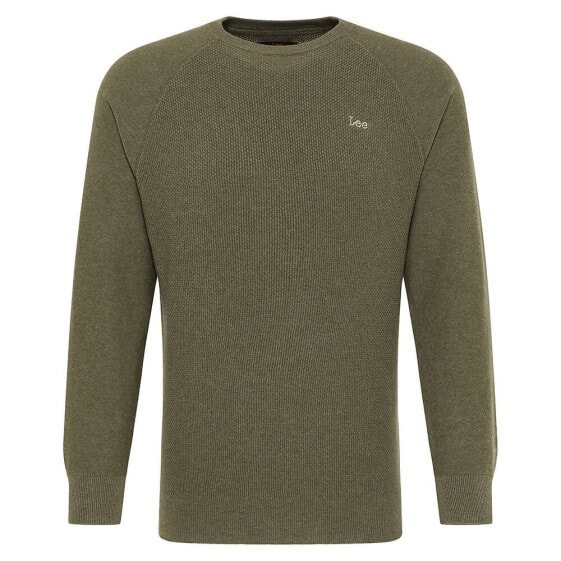 LEE Raglan Crew Knit Crew Neck Sweater