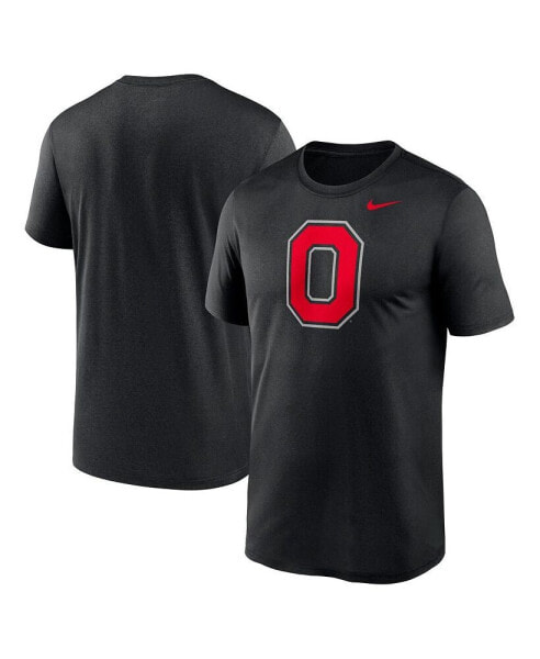 Men's Black Ohio State Buckeyes Primetime Legend Alternate Logo T-Shirt