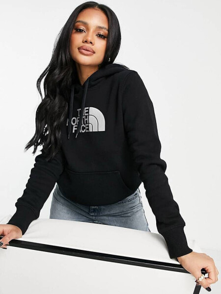 The North Face Drew Peak hoodie in black 