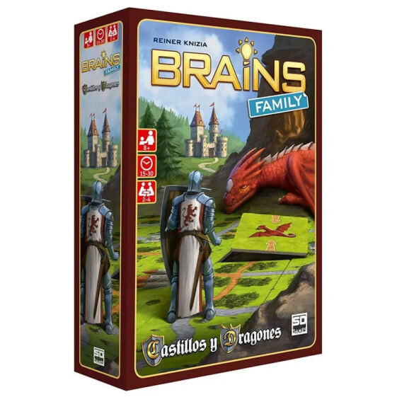 SD GAMES Brains Castles And Dragons Spanish/Catalan Board Game