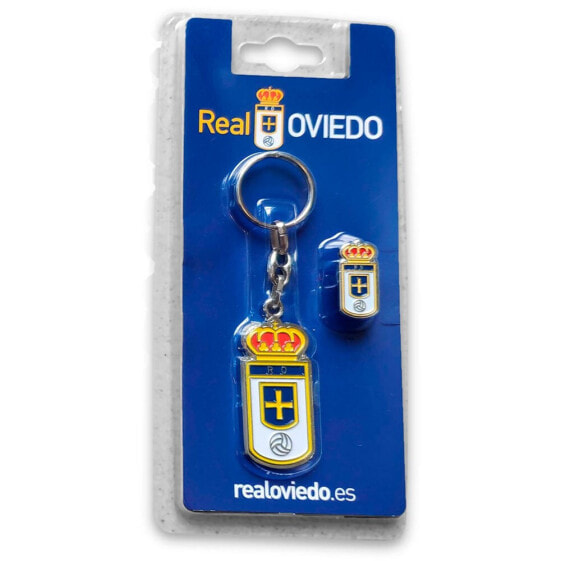 Игрушка-подвеска REAL OVIEDO Герб + Брелок указатель Blue One Size