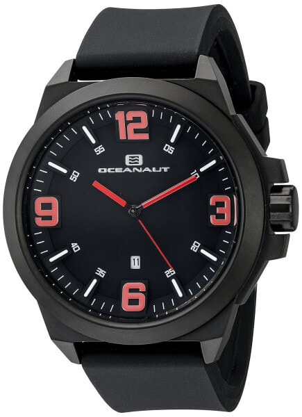 Oceanaut Men's OC7113 Armada Analog Display Quartz Black Watch