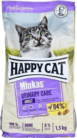 Happy Cat Happy Cat Minkas Urinary Care - zdrowe nerki, drób 1,5 kg