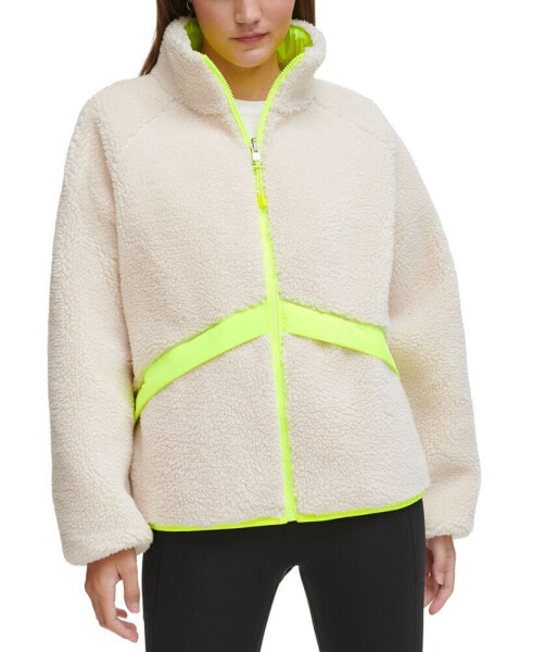 Women's Reversible Sherpa Jacket