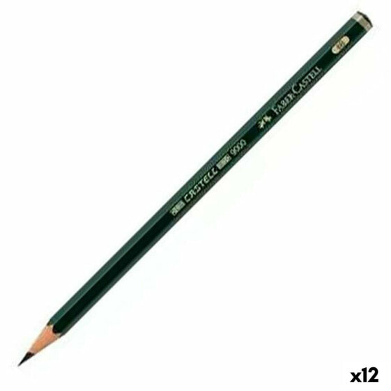 Карандаш Faber-Castell 9000 Экологично 6B (12 штук)