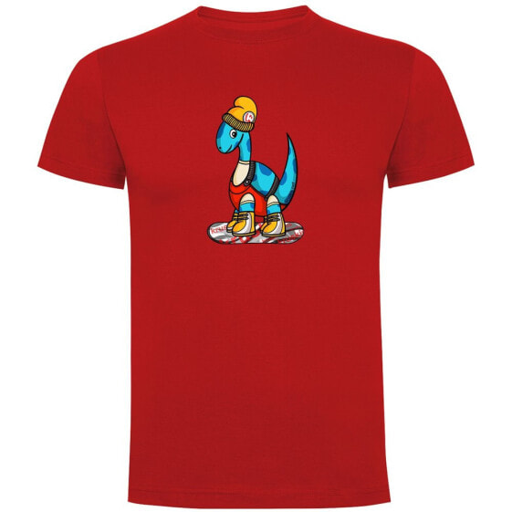 KRUSKIS Dino Snow short sleeve T-shirt