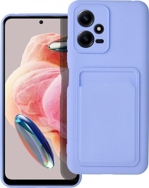 OEM Futerał CARD CASE do XIAOMI Redmi NOTE 12 5G fioletowy