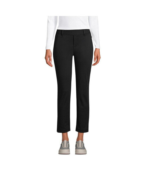 Women's Tall Flex Mid Rise Pull On Crop Pants