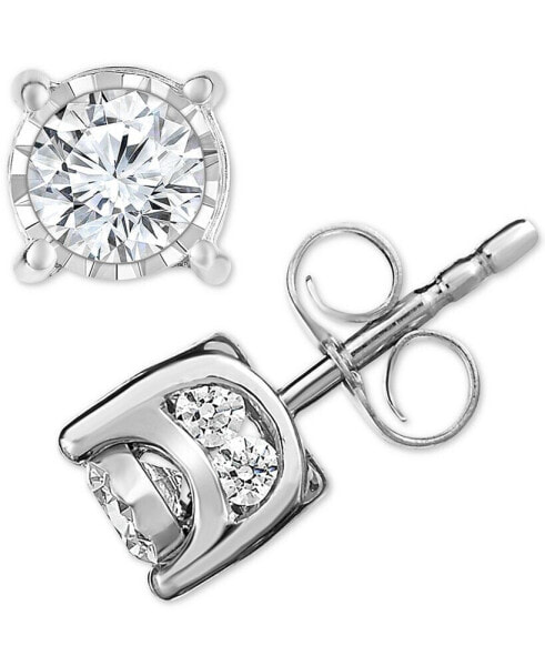 Diamond Stud Earrings (3/4 ct. t.w.) in 14k White Gold, Rose Gold or Gold
