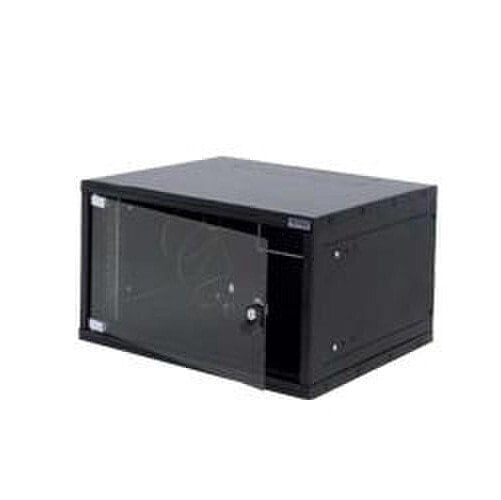 TRITON Delta X - 6U - Wall mounted rack - 25 kg - Black - CE - 0 - 40 °C