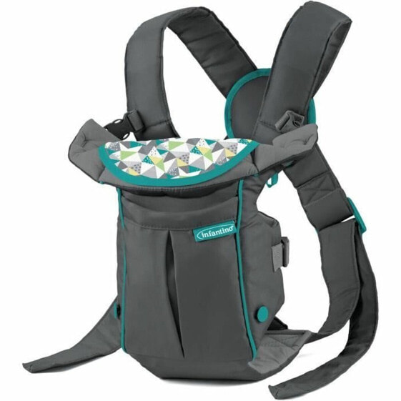 Переноска для младенцев Infantino серая Baby Carrier Backpack 0 Years