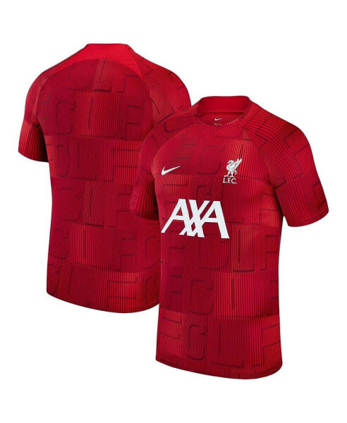 Men's Red Liverpool 2023 Academy Pro Pre-Match Top