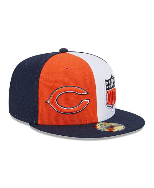 Men's Orange, Navy Chicago Bears 2023 Sideline 59FIFTY Fitted Hat