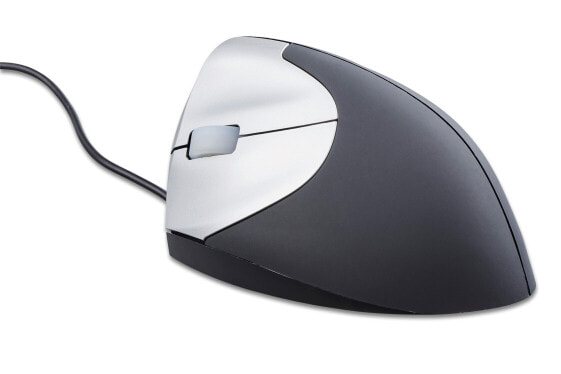 Bakker SRM Evolution Mouse Right - Right-hand - Vertical design - USB Type-A - 3200 DPI - Black