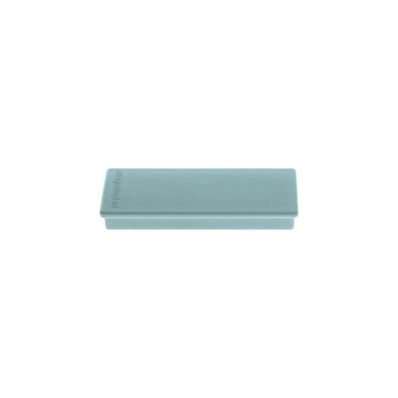 Magnetoplan Rechteckmagnet B55xT22xS8mm blau , VE: 10